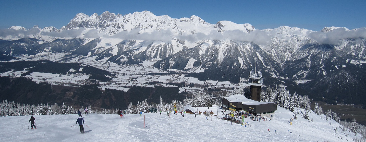 Skifahren auf der Planai